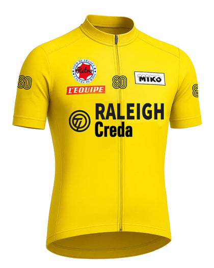 Gelbes Radtrikot '80' - Joop Zoetemelk - Gruppo Sportivo