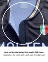 Retro Frauen Radtrikot Molteni Schwarz - REDTED