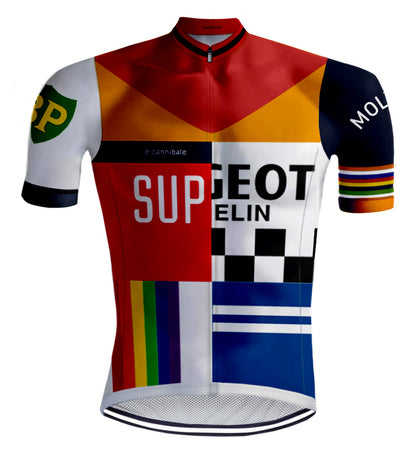 Retro Radtrikot Eddy le Cannibale - REDTED