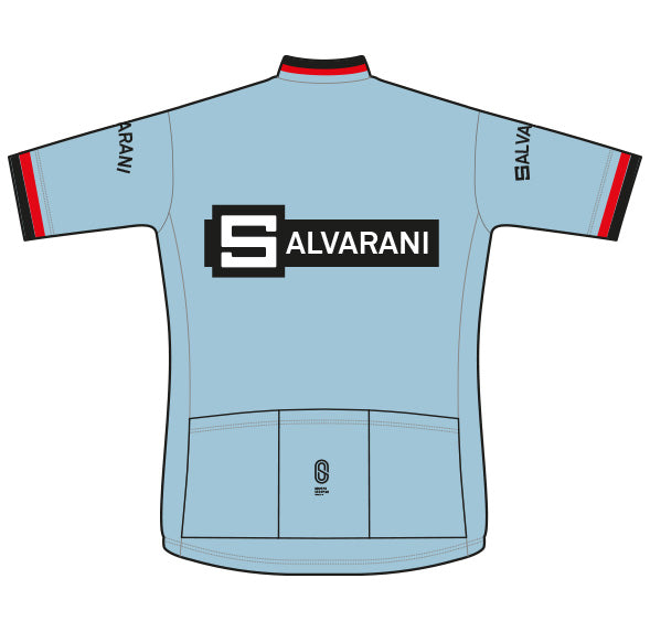 Retro Radtrikot Panasonic-Isostar - Mehrfarbig