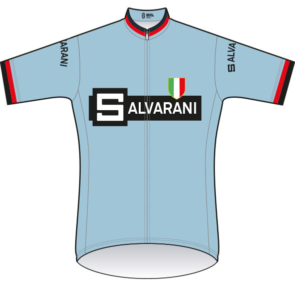Retro Radtrikot Panasonic-Isostar - Mehrfarbig