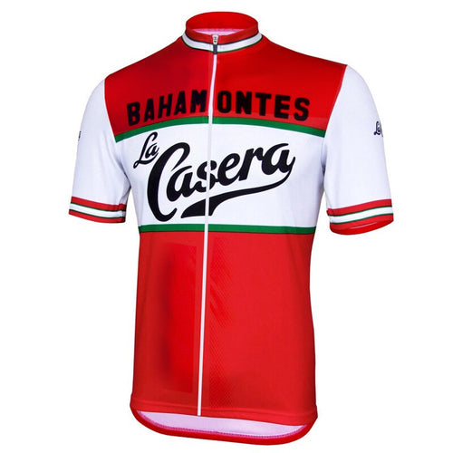 Retro Radtrikot La Casera - Rot