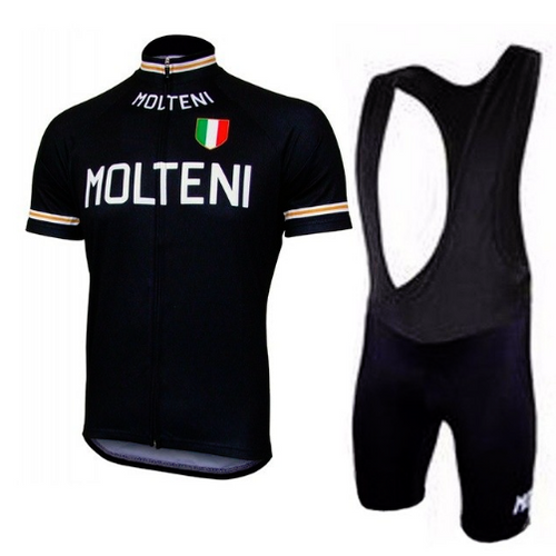 Retro Radsport Outfit Molteni Arcore – Schwarz