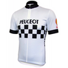 Retro Radsport Outfit Peugeot - Weiß / Schwarz