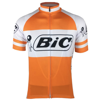 Retro Radtrikot Bic - Orange