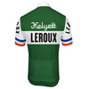 Retro Radtrikot Helyett Leroux - Grün