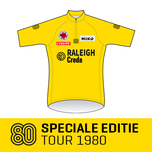 Gelbes Radtrikot '80' - Joop Zoetemelk