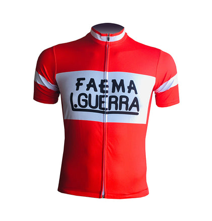 Retro Radtrikot Faema Guerra - Rot