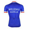 Retro Radtrikot Willem II-Gazelle - Blau