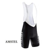 Retro Radsport Outfit Amstel Bier Rot/Blau - REDTED