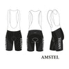 Retro Radsport Outfit Amstel Bier Rot/Blau - REDTED