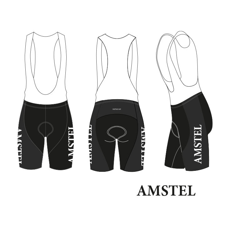Retro Radsport Outfit Amstel Bier Rot/Blau - REDTED