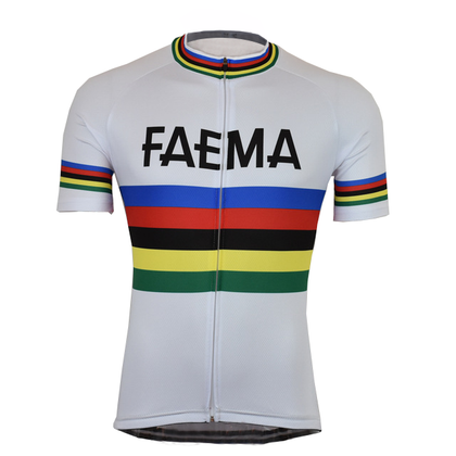 Retro Radtrikot Faema - Regenbogen
