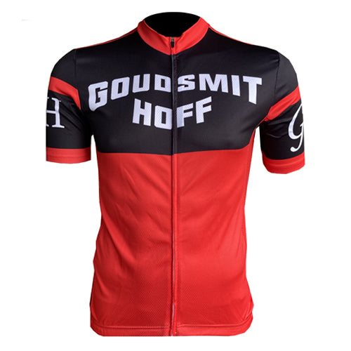 Goudsmit-Hoff Retro Radtrikot - ROT