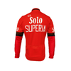 Retro Winter Radjacke (Fleece) Solo Superia - Rot