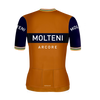 Retro Frauen Radtrikot Molteni Orange - REDTED