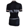 Retro Radtrikot Damen Molteni - Schwarz