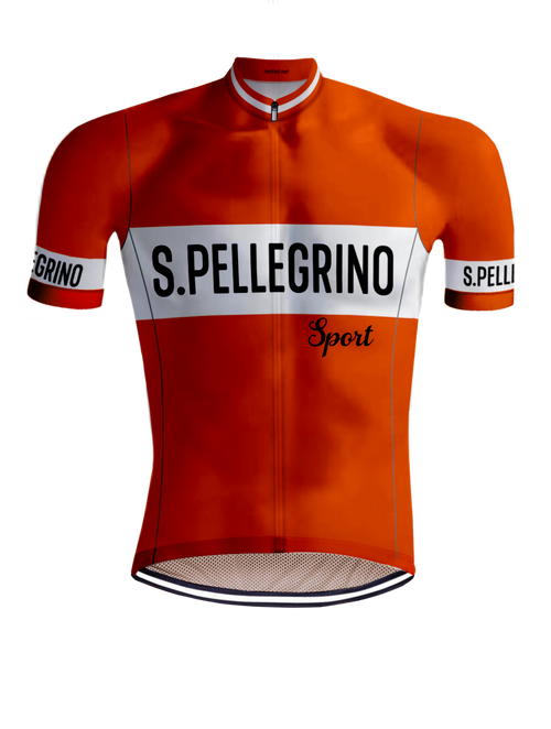 Retro Radtrikot San Pellegrino Orange - RedTed