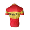 Retro Radtrikot Reynolds - Rot/Gelb