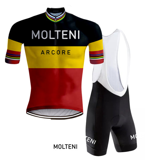 Retro Radsport Outfit Molteni Belgischer Landesmeister - REDTED 