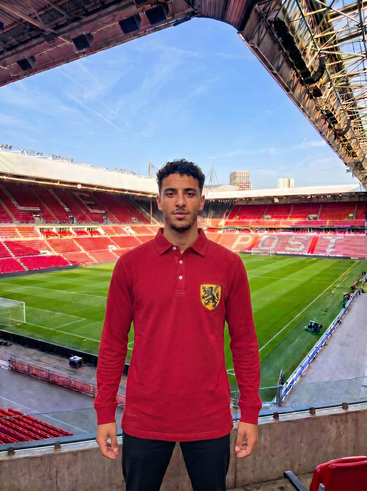 Heritage‑Fußballtrikot Belgien – Rote Teufel 1906