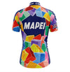 Retro Radtrikot Damen Mapei - Multicolour