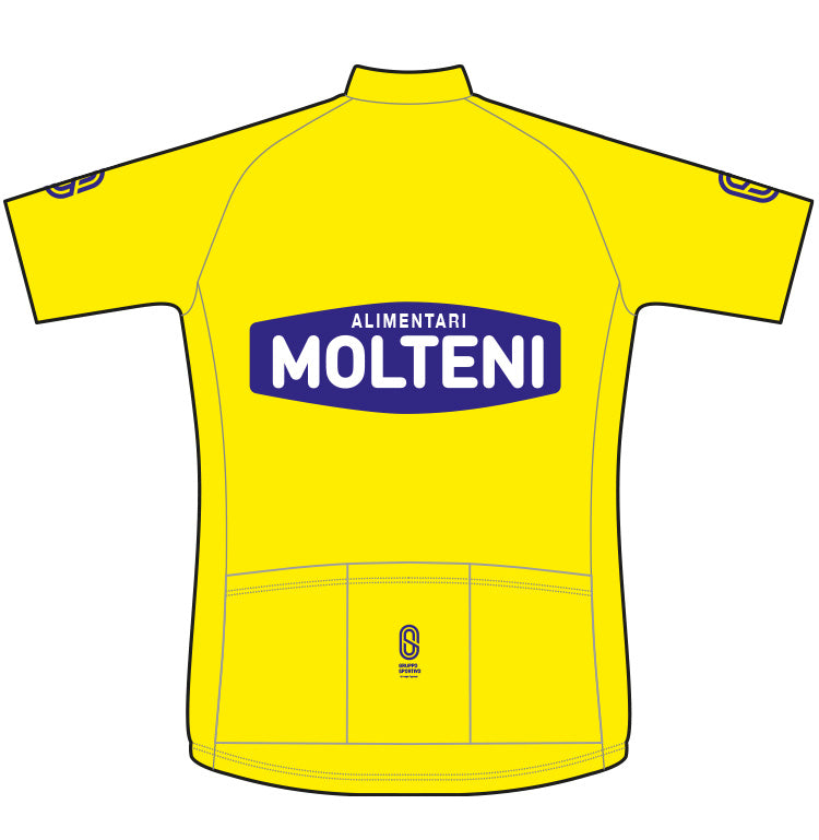 Molteni Gelbes Radtrikot 1974 - Eddys letzter Toursieg