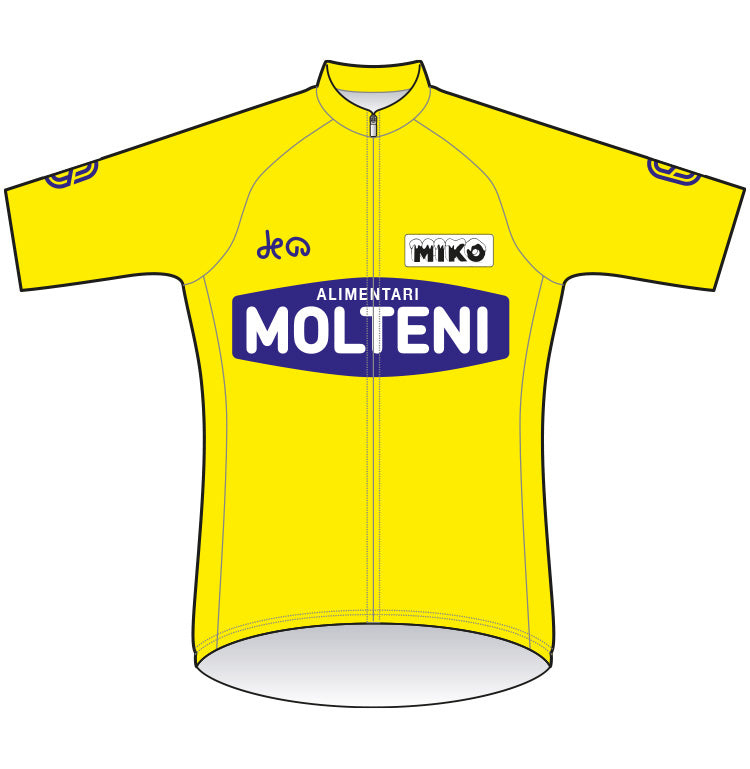 Molteni Gelbes Radtrikot 1974 - Eddys letzter Toursieg
