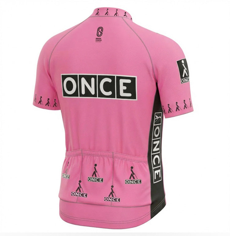 Retro Radtrikot ONCE - Rosa