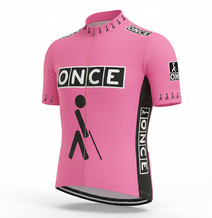 Retro Radtrikot ONCE - Rosa