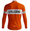 Retro Winter Radjacke (Fleece) Pellegrino - Orange