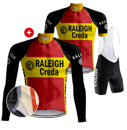 Retro-Kombinationsset TI-Raleigh rot - REDTED
