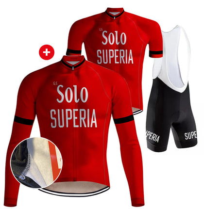 Retro-Kombinationsset Solo Superia Rot - REDTED