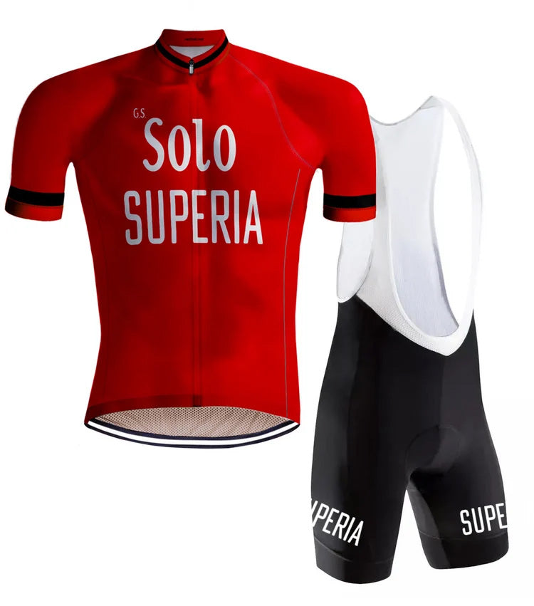 Retro-Kombinationsset Solo Superia Rot - REDTED