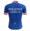 Retro Radtrikot Willem II-Gazelle - Blau - Gruppo Sportivo