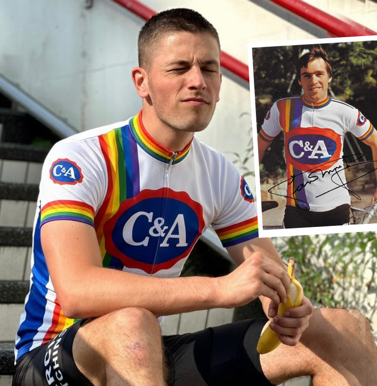 Retro Radtrikot - Limitierte Auflage C&A - Eddys letztes Team - Gruppo Sportivo