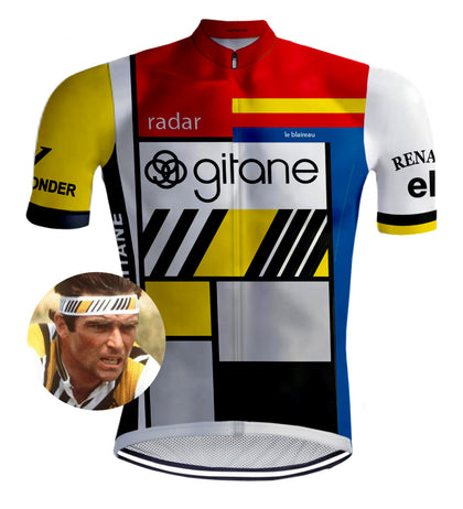 Retro Radtrikot Kombi Le Blaireau - REDTED