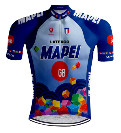 Retro-Radtrikot Sanson Gelati REDTED