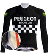Retro-Kombinationsset Peugeot Schwarz/Weiß - REDTED