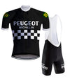 Retro-Kombinationsset Peugeot Schwarz/Weiß - REDTED