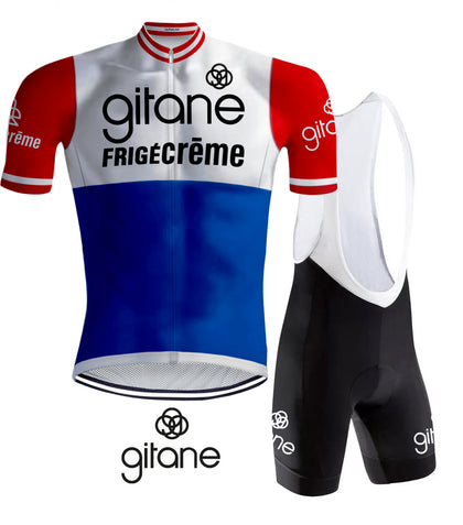 Retro Radsport Outfit Gitane FrigeCreme - REDTED