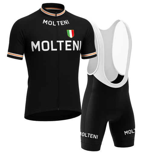 Retro-Radtrikot Molteni Arcore – Schwarz Gruppo Sportivo