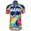 Retro Radsport Outfit Mapei - Mehrfarbig