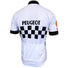 Retro Radtrikot Peugeot - Weiß