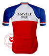 Retro Radsport Outfit Amstel Bier Rot/Blau - REDTED