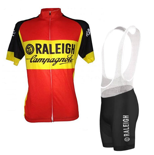 Retro Radsport Outfit TI-Raleigh - Rot