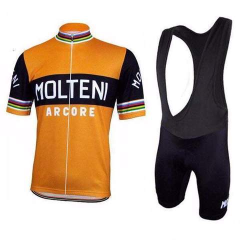 Retro Radsport Outfit Molteni Arcore - Orange