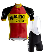 Retro Radsport Outfit TI-Raleigh Rot - REDTED